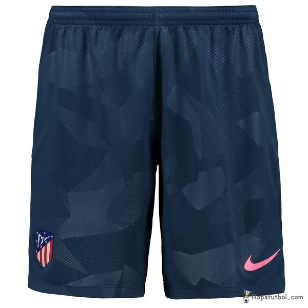 Pantalones Atlético de Madrid Replica Tercera Ropa 2017/18 Azul
